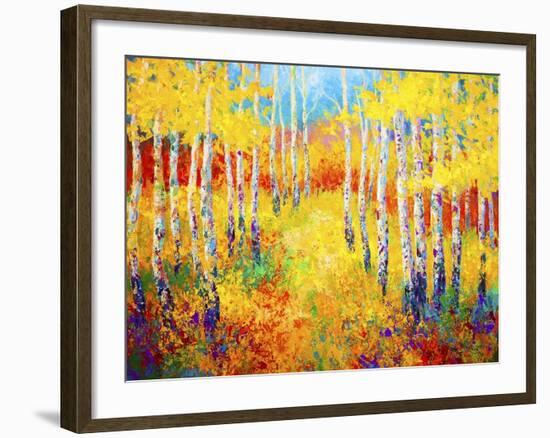 Golden Path-Marion Rose-Framed Giclee Print