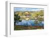 Golden Pavilion Kinkakuji Temple in Kyoto Japan-vichie81-Framed Photographic Print