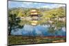 Golden Pavilion Kinkakuji Temple in Kyoto Japan-vichie81-Mounted Photographic Print