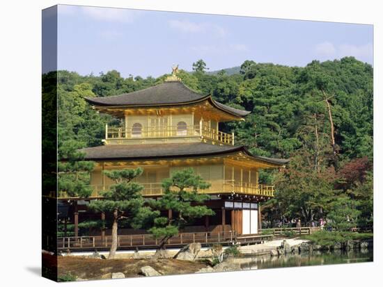 Golden Pavilion, Kyoto, Japan-null-Stretched Canvas