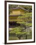 Golden Pavilion, Rokuon Ji Temple, Kinkaku Ji, Kyoto, Kansai, Honshu, Japan-Simanor Eitan-Framed Photographic Print