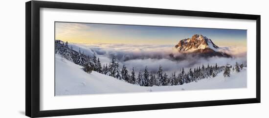 Golden Peak-Tomas Sereda-Framed Premium Photographic Print