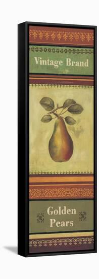 Golden Pears-Kimberly Poloson-Framed Stretched Canvas