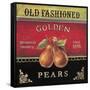 Golden Pears-Kimberly Poloson-Framed Stretched Canvas