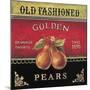 Golden Pears-Kimberly Poloson-Mounted Art Print