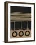 Golden Pendulums I-Alonzo Saunders-Framed Art Print