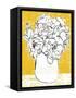 Golden Peony II-Annie Warren-Framed Stretched Canvas