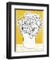 Golden Peony II-Annie Warren-Framed Art Print