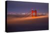 Golden Periscope - Golden Gate Bridge, San Francisco-Vincent James-Stretched Canvas