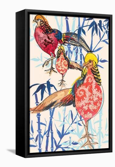 Golden Pheasant, 2013-Anna Platts-Framed Stretched Canvas