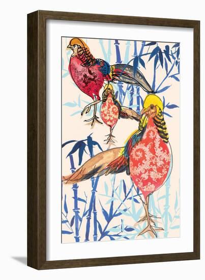 Golden Pheasant, 2013-Anna Platts-Framed Giclee Print