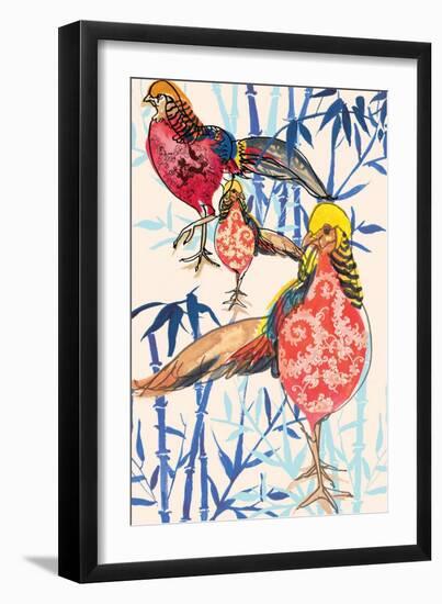 Golden Pheasant, 2013-Anna Platts-Framed Giclee Print