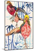 Golden Pheasant, 2013-Anna Platts-Mounted Giclee Print