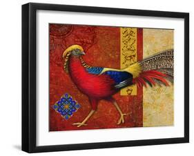 Golden Pheasant-Maria Rytova-Framed Giclee Print