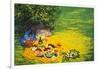 Golden Picnic, 1986-Ted Blackall-Framed Giclee Print