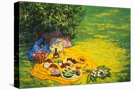 Golden Picnic, 1986-Ted Blackall-Stretched Canvas