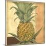 Golden Pineapple I-Jennifer Goldberger-Mounted Art Print