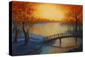 Golden Pond 2012-Lee Campbell-Stretched Canvas