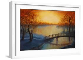 Golden Pond 2012-Lee Campbell-Framed Giclee Print