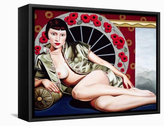 Golden Poppy Hour, 2002-Catherine Abel-Framed Stretched Canvas