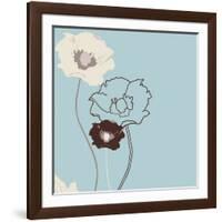 Golden Poppy III-Kate Knight-Framed Giclee Print