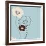 Golden Poppy III-Kate Knight-Framed Giclee Print