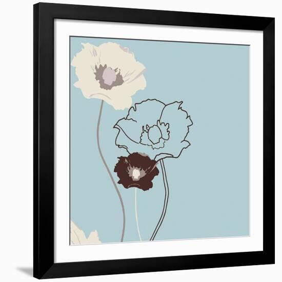 Golden Poppy III-Kate Knight-Framed Giclee Print