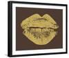 Golden Pout-Lottie Fontaine-Framed Giclee Print