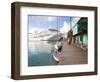 Golden Princess Cruise Ship Docked in St. John's, Antigua, Caribbean-Jerry & Marcy Monkman-Framed Photographic Print