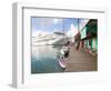 Golden Princess Cruise Ship Docked in St. John's, Antigua, Caribbean-Jerry & Marcy Monkman-Framed Photographic Print