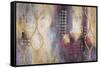 Golden Prisms-Gabriella Villarreal-Framed Stretched Canvas