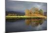 Golden Reflection in the River Brathey-null-Mounted Photographic Print