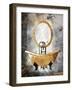 Golden Relaxation-OnRei-Framed Art Print