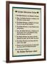 Golden Retreiver House Rules Humor-null-Framed Art Print