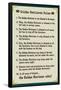 Golden Retreiver House Rules-null-Framed Poster