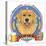 Golden Retriever Beer Label-Tomoyo Pitcher-Stretched Canvas