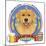 Golden Retriever Beer Label-Tomoyo Pitcher-Mounted Giclee Print