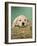 Golden Retriever Dog Puppy with Head on Log-null-Framed Photographic Print