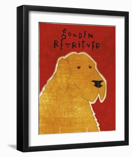 Golden Retriever-John Golden-Framed Giclee Print