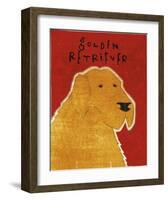 Golden Retriever-John Golden-Framed Giclee Print