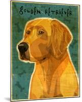 Golden Retriever-John Golden-Mounted Giclee Print