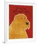 Golden Retriever-John W^ Golden-Framed Art Print