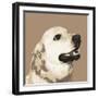 Golden Retriever-Emily Burrowes-Framed Giclee Print