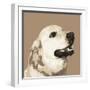 Golden Retriever-Emily Burrowes-Framed Giclee Print