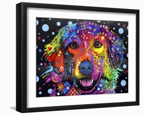 Golden Retriever-Dean Russo-Framed Giclee Print