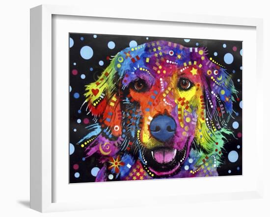 Golden Retriever-Dean Russo-Framed Giclee Print