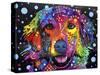 Golden Retriever-Dean Russo-Stretched Canvas