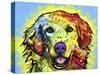 Golden Retriever-Dean Russo-Stretched Canvas