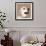 Golden Retriever-Emily Burrowes-Framed Art Print displayed on a wall