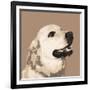 Golden Retriever-Emily Burrowes-Framed Art Print